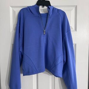 Lululemon Blue Quarter-Zip